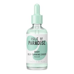NEW Isle of Paradise Body Self-Tanning Drops Medium 75mL
